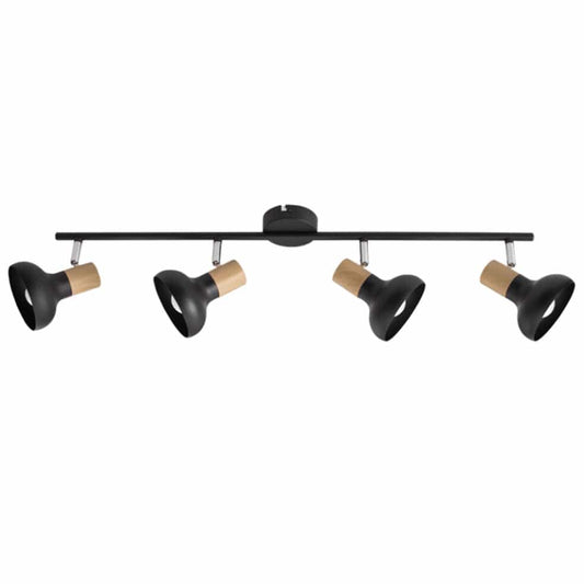 The Lighting Club Ceiling Light Fixtures Ruth 4 Track Light S402/4 BLACK 6007226071368