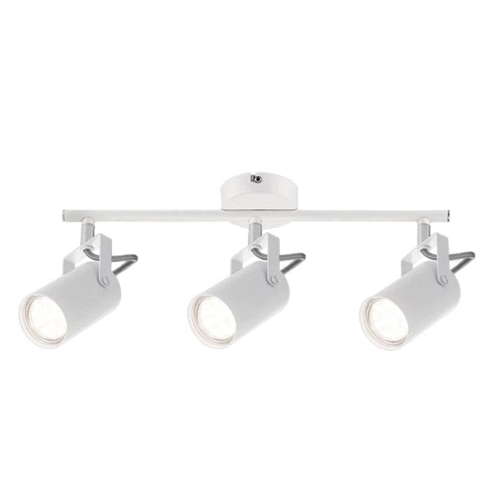 The Lighting Club Spotlight Triple/3 Bianca Spotlights (1 - 4) White Metal and Polished Chrome S406/3 WHITE 6007226076639