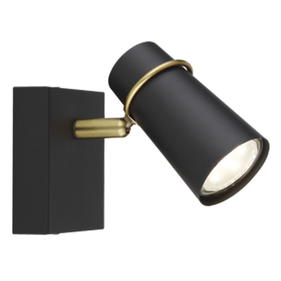 The Lighting Club Wall light Tessa Wall Spotlight Single S411/1 BLACK 6007226084658