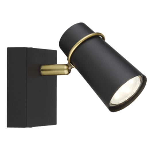 The Lighting Club Wall light Tessa Wall Spotlight Single S411/1 BLACK 6007226084658