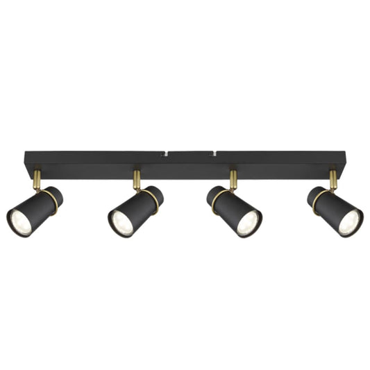 The Lighting Club Spotlight Tessa Spotlight Quad Light S411/4 BLACK 6007226084689