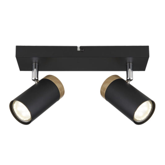 The Lighting Club Wall light Polly Spotlight Double Light S412/2 BLACK 6007226084702