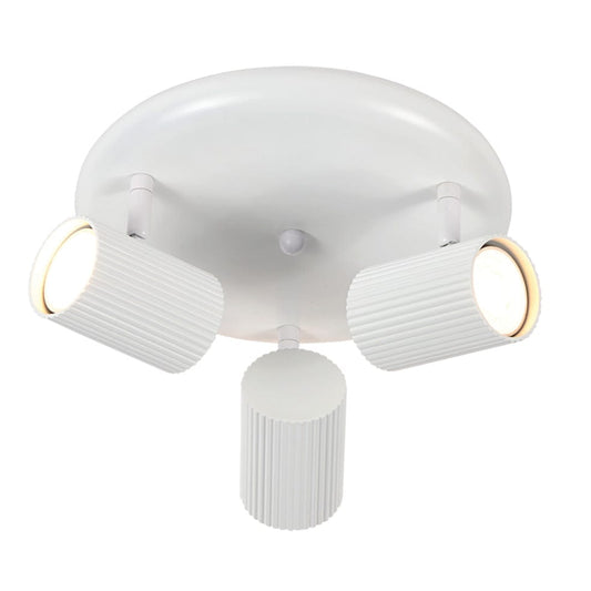 The Lighting Club Spotlight White Nara Aluminium Triple Spotlight Black | White S415/3 WHITE 6007226087543