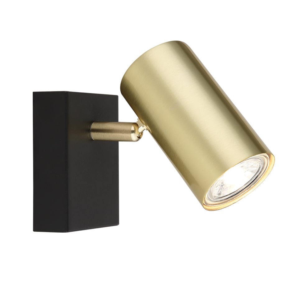 The Lighting Club Spotlight Lena Single Metal Spotlight Gold S418/1 BK/GD 6007226088519