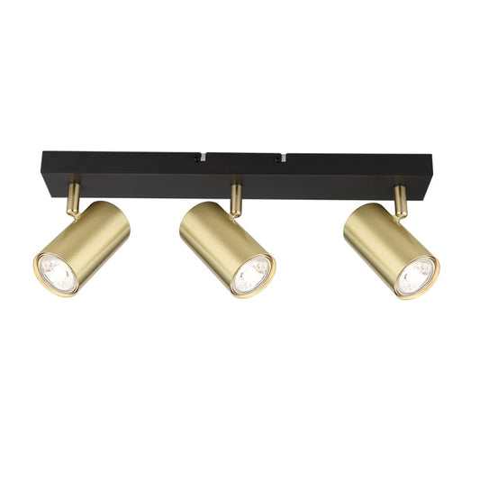 The Lighting Club Spotlight Lena Triple Metal Spotlight Gold S418/3 BK/GD 6007226088533