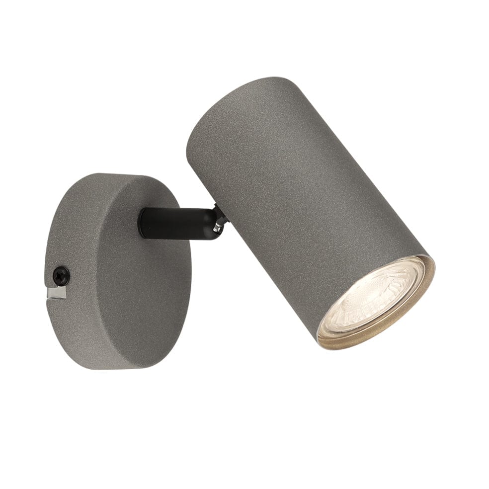 The Lighting Club Spotlight Granite Single Metal Spotlight Grey S419/1 SANDY GREY 6007226088540