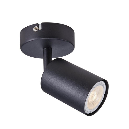 The Lighting Club Spotlight Black Urban Metal Single Spotlight Black | White S529B 6009551809357