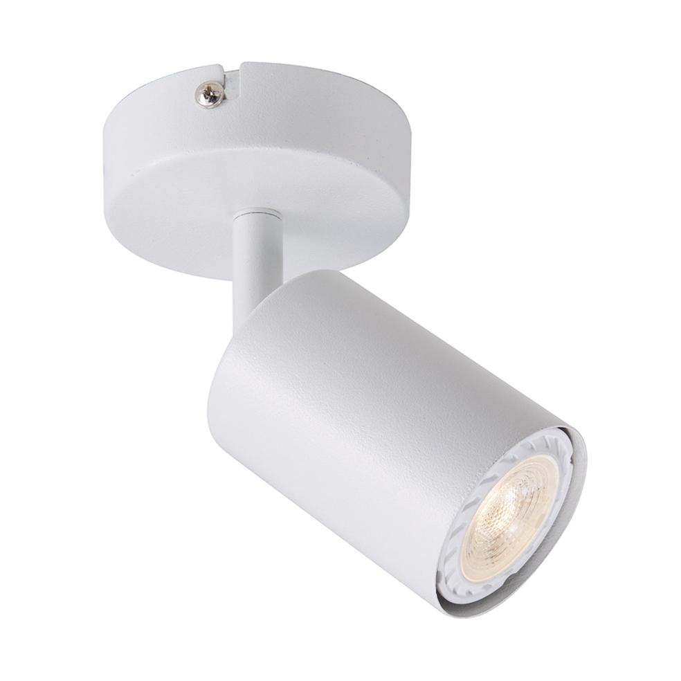 The Lighting Club Spotlight White Urban Metal Single Spotlight Black | White S529W 6009551809364