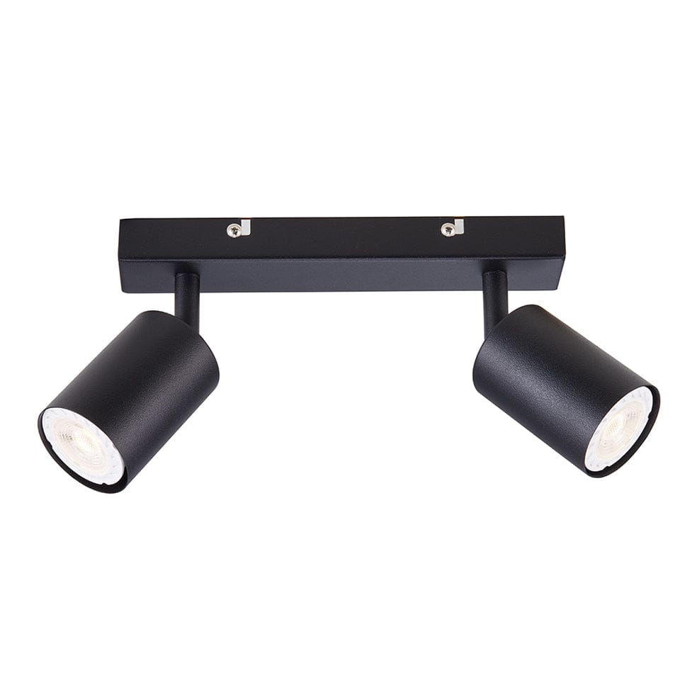 The Lighting Club Spotlight Black Urban Dual Metal Spotlight Black | White S530B 6009551809371