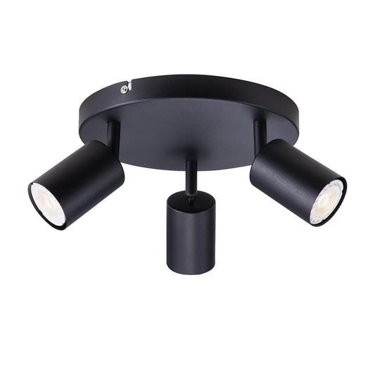 The Lighting Club Spotlight Black Urban Metal Trio Spotlight Black | White S532B 6009551809418
