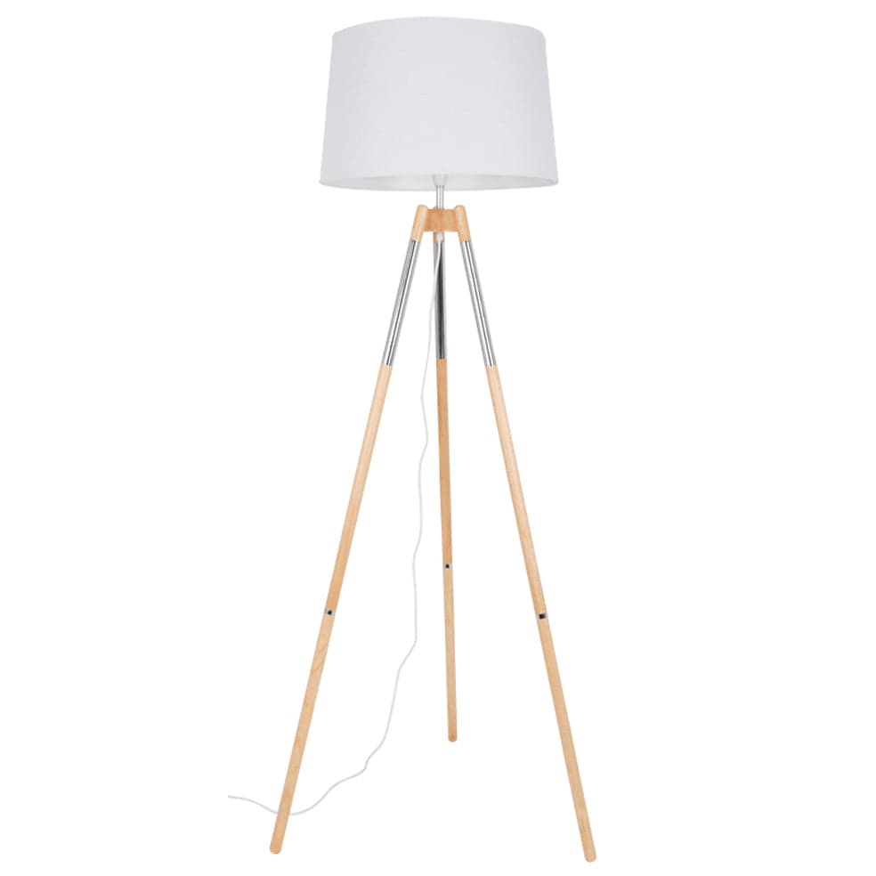 The Lighting Club Lamps Eleanor Floor Lamp SL084 CH/WHITE 6007226068627