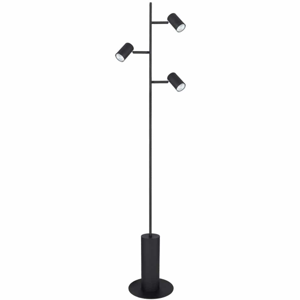 The Lighting Club Lighting Black Triola Floor Lamp Metal - Black or White SL400 BLACK 6007226078428