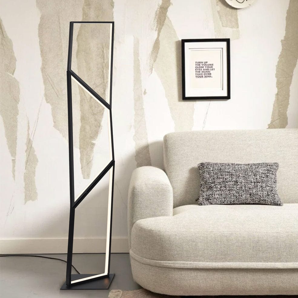 The Lighting Club Floor lamps ZigZag Floor Lamp Black SL407 BLACK 6007226082067