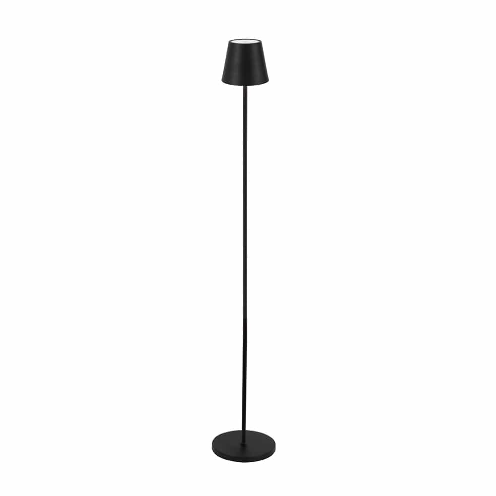 The Lighting Club Floor lamp Black Oslo Rechargeable LED Standing Lamp SL425