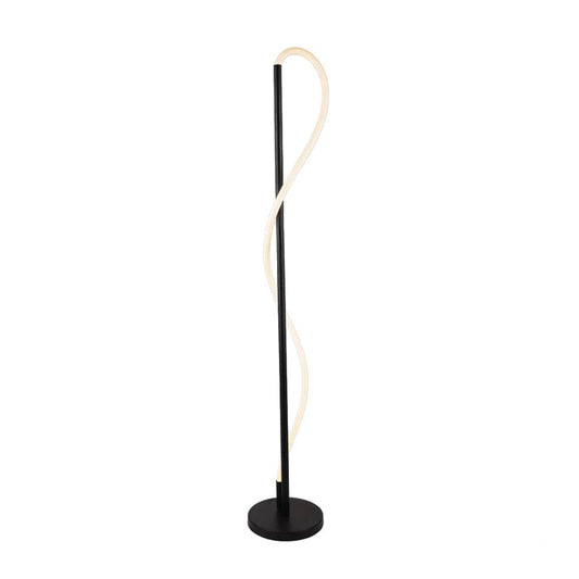 The Lighting Club Floor lamp Whirl Metal LED Floor Lamp Black SL428 BLACK 6007226087581