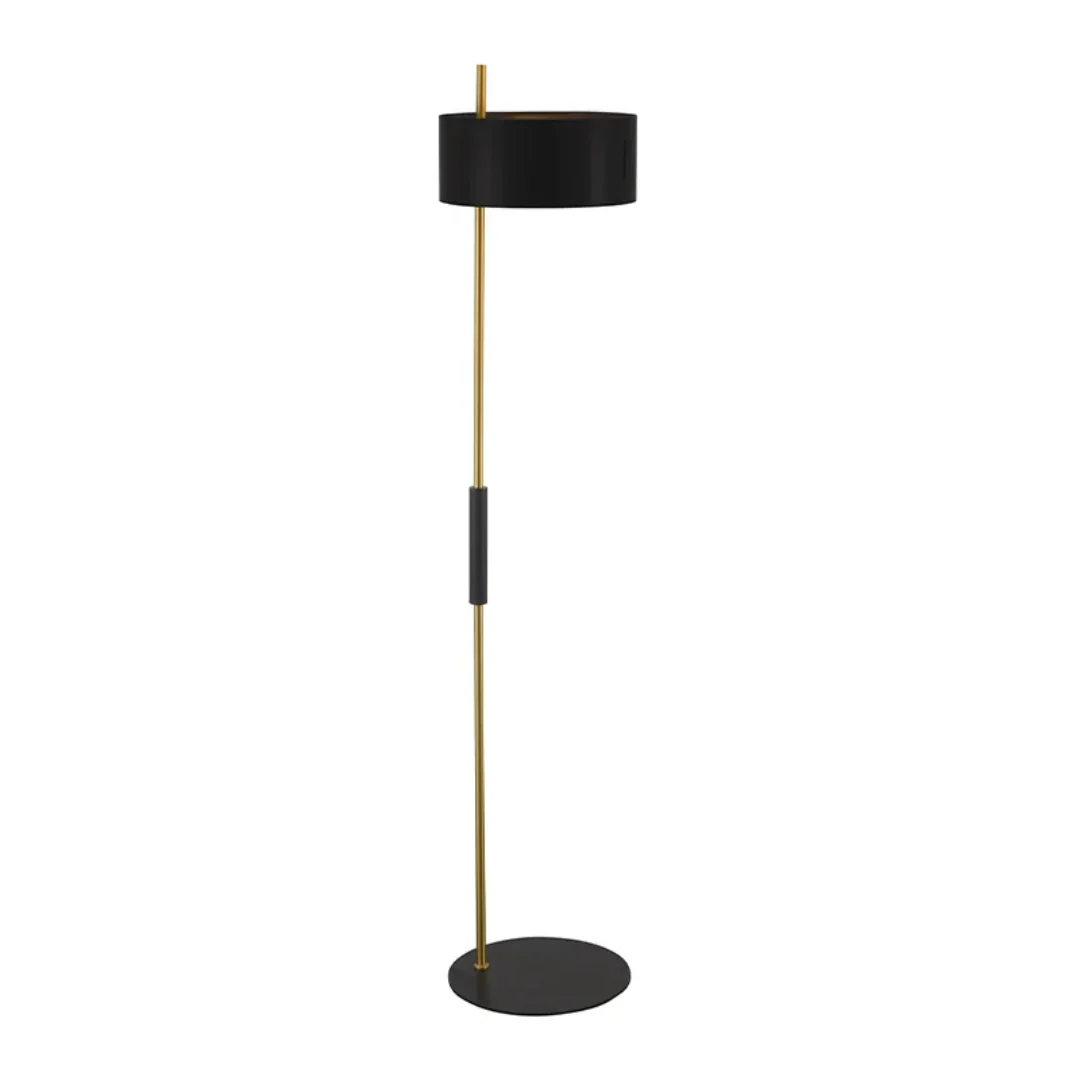 The Lighting Club Floor lamps Novara Black and Gold Floor Lamp SL442 BK/GD