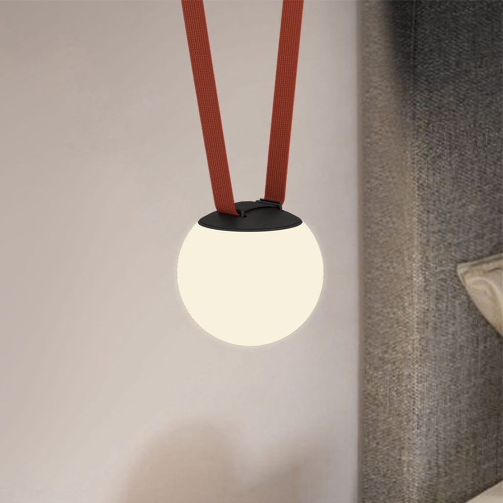 The Lighting Club rope LED pendant light Polo Sphere Pendant Light