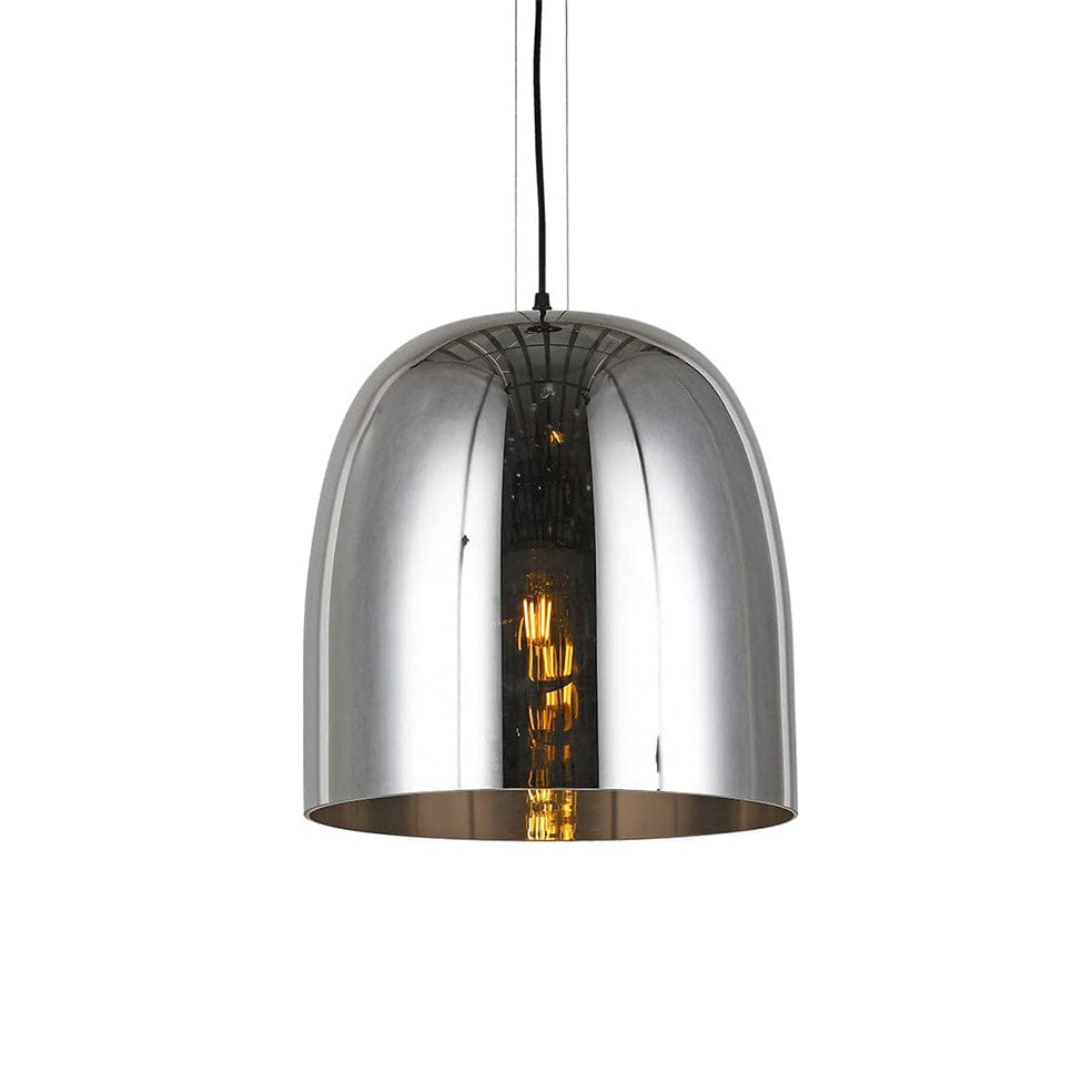 The Lighting Club Pendant Smoke Middleton Glass Dome Pendant Light  Smoke, Clear or Amber T-KLCH-110/SM