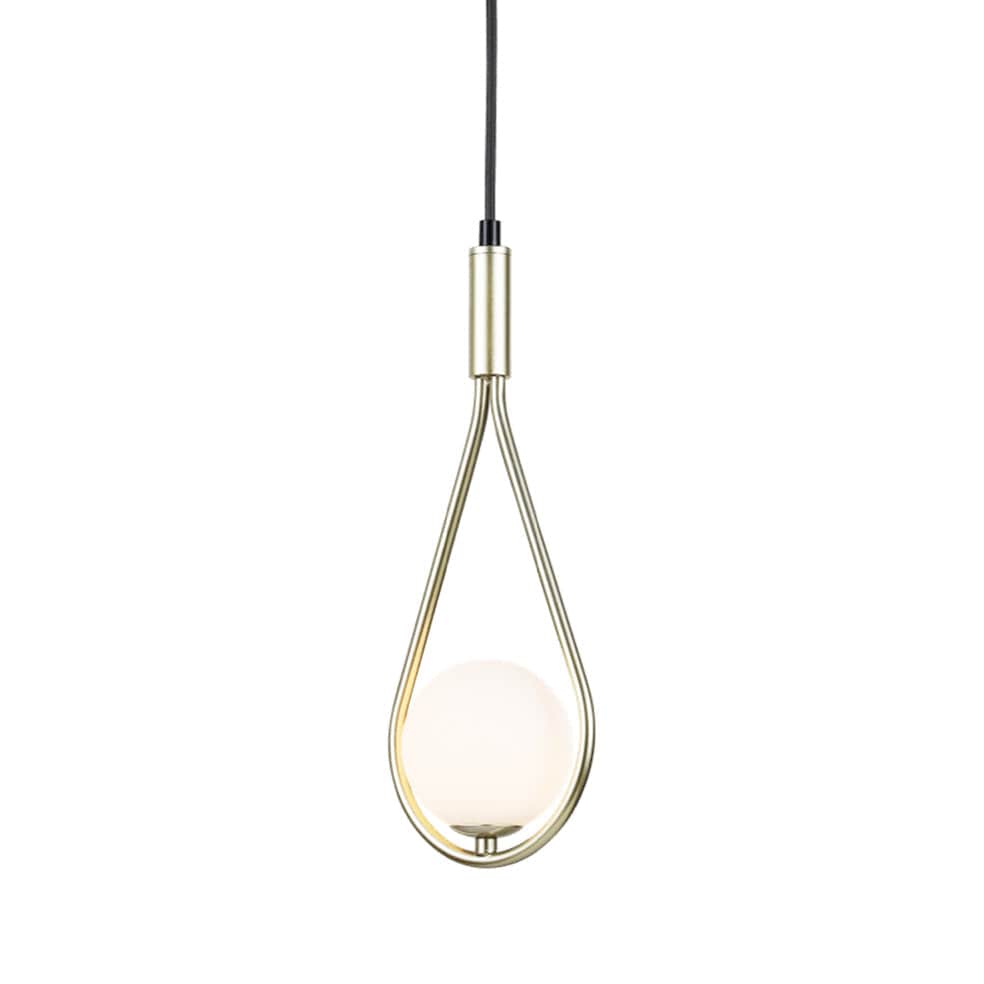 The Lighting Club Rain Drop Pendant Light Metal Satin Gold T-KLCH-130