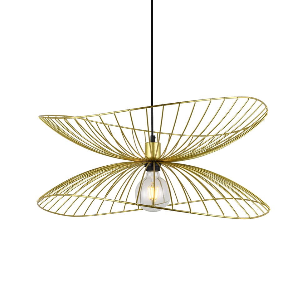 The Lighting Club Pendant Gold Twin Sensu Pendant Light | Black, Gold or White T-KLCH-17/SG