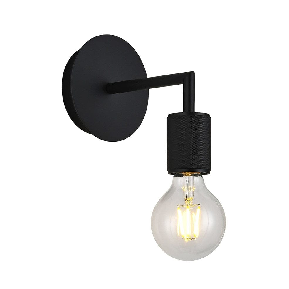 The Lighting Club Pendant Black Trends Metal Wall Light Black | Gold | Silver T-KLW-50/BL