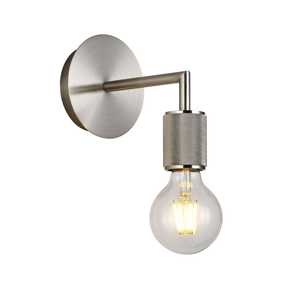 The Lighting Club Pendant Satin Silver Trends Metal Wall Light Black | Gold | Silver T-KLW-50/SN