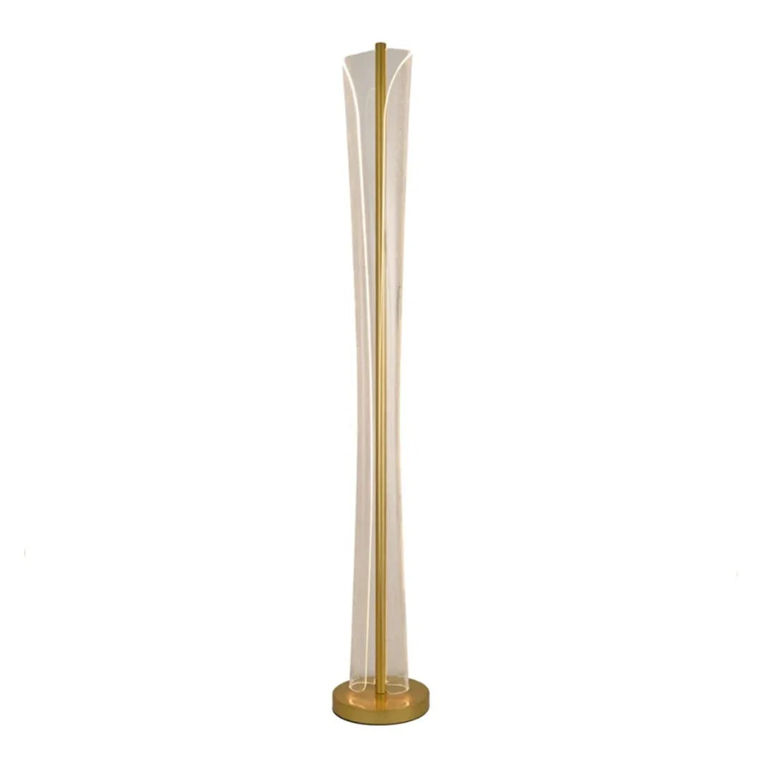 The Lighting Club LED Floorlamp Cocoon LED Floor Lamp - Satin Gold T-LED-500