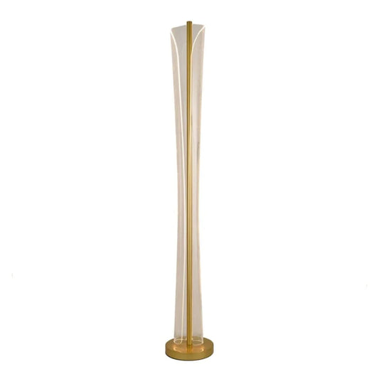 The Lighting Club LED Floorlamp Cocoon LED Floor Lamp - Satin Gold T-LED-500