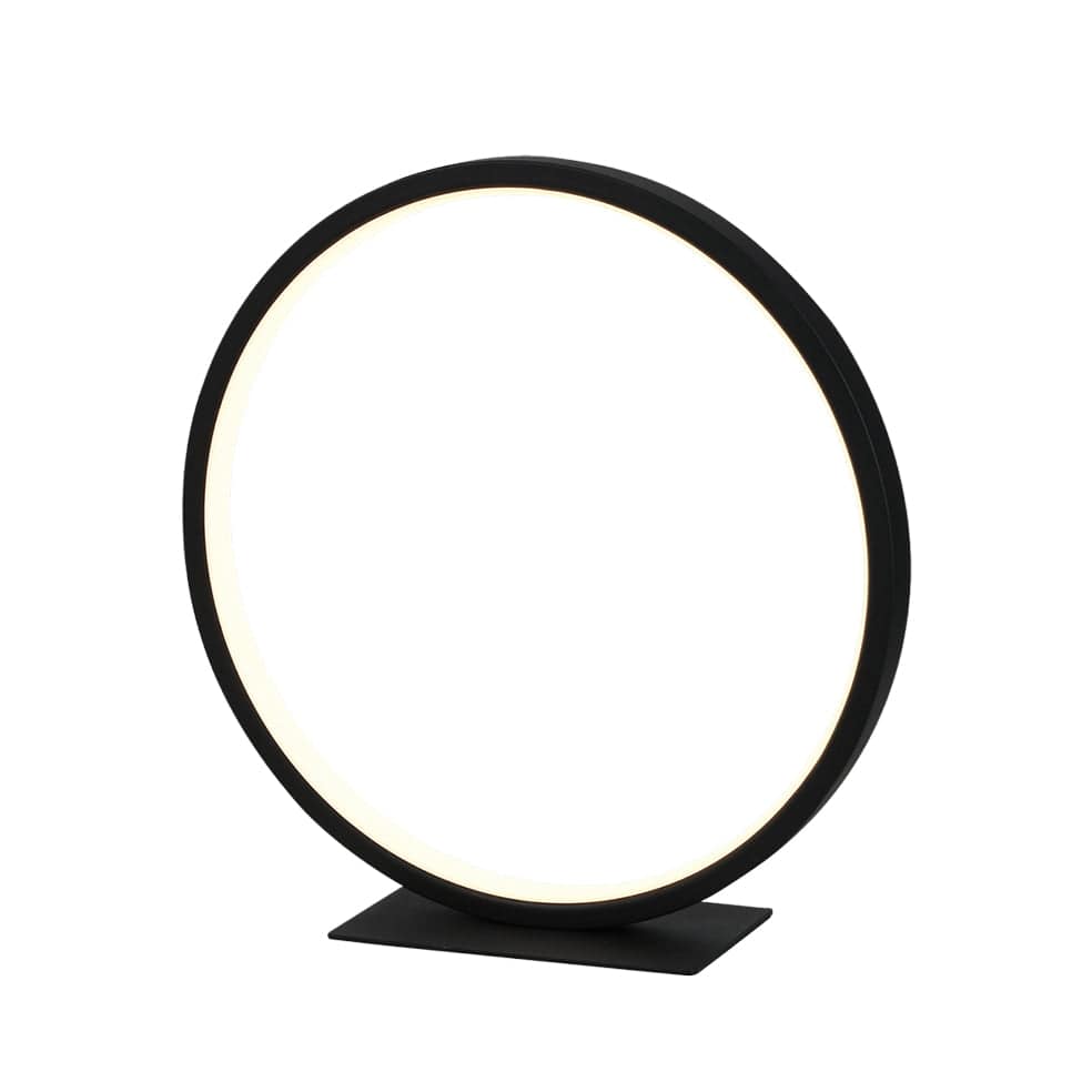 The Lighting Club Tables Black Gold Ring Metal Table Lamp Gold | Black T-LED-672/BL