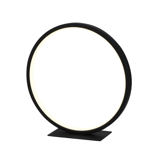 The Lighting Club Tables Black Gold Ring Metal Table Lamp Gold | Black T-LED-672/BL