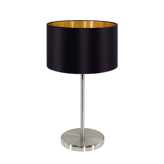 The Lighting Club table lamp Black & Gold Maserlo Table Lamp | Black & Gold or Taupe & Gold T367BG