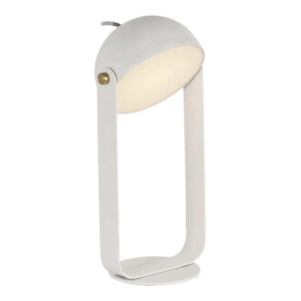 The Lighting Club Lamps White Pickman Table Lamp Metal T375W-2