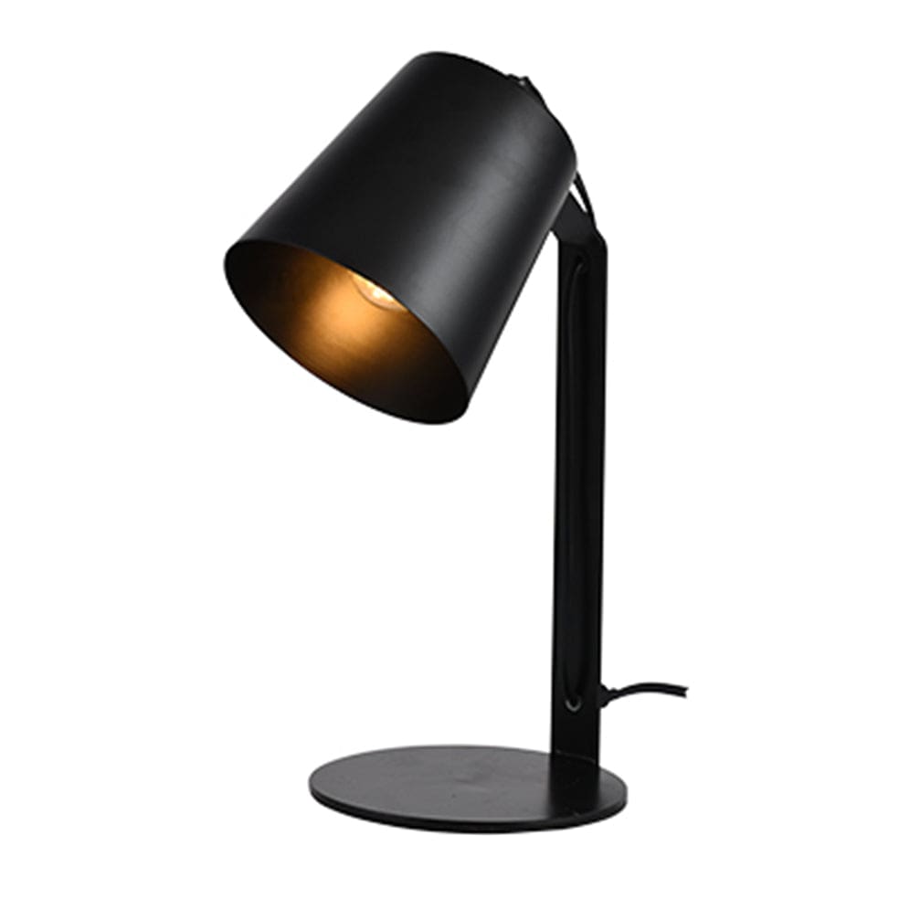 The Lighting Club table lamp Black Ellie Metal Table Lamp White | Black T604B 6009551805427