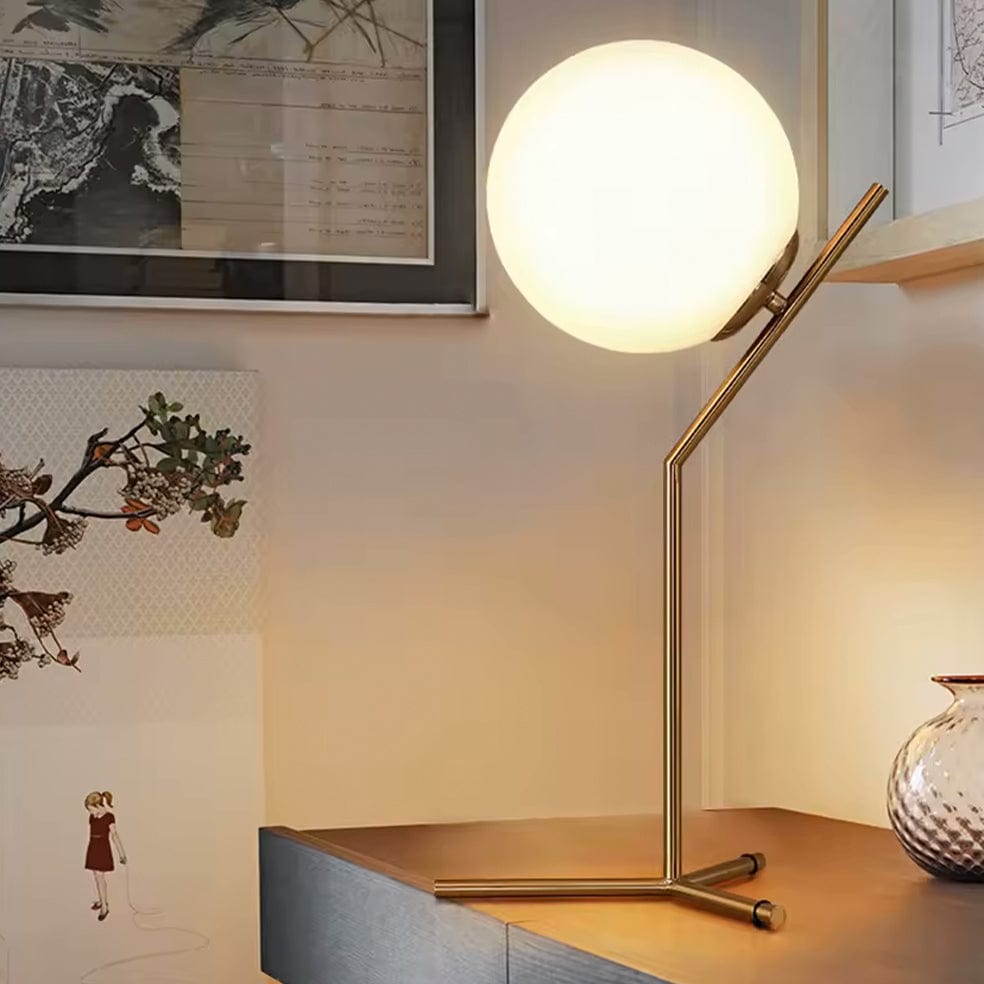 The Lighting Club Table Lamp Shelby Metal Table Lamp Gold