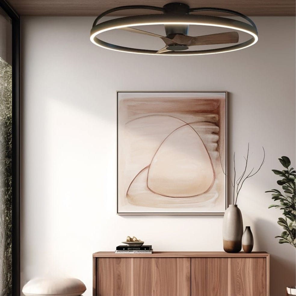 The Lighting Club led ceiling fan AeroGlow 100cm Ceiling Fan with LED Light - Multiple Finishes