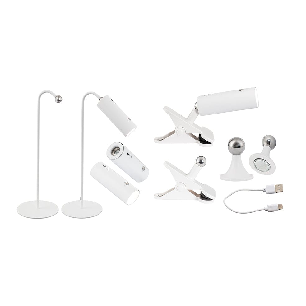 The Lighting Club table lamp White Multifunctional Rechargeable Table Lamp | Black or White TL003 WHITE 6007226020137