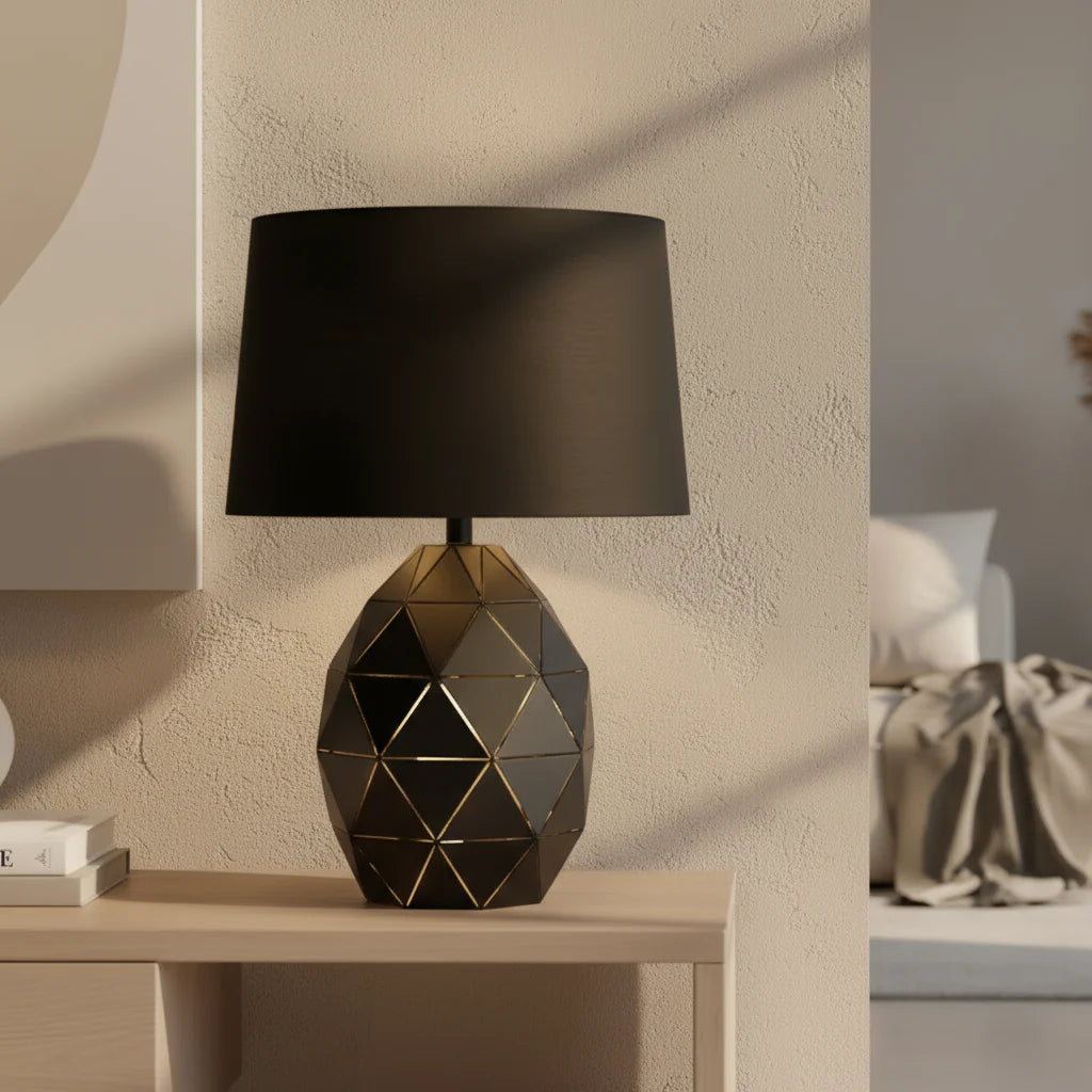 The Lighting Club Table Lamp Geomax Black Table Lamp - Style 2 TL099 BLACK 6007226050240