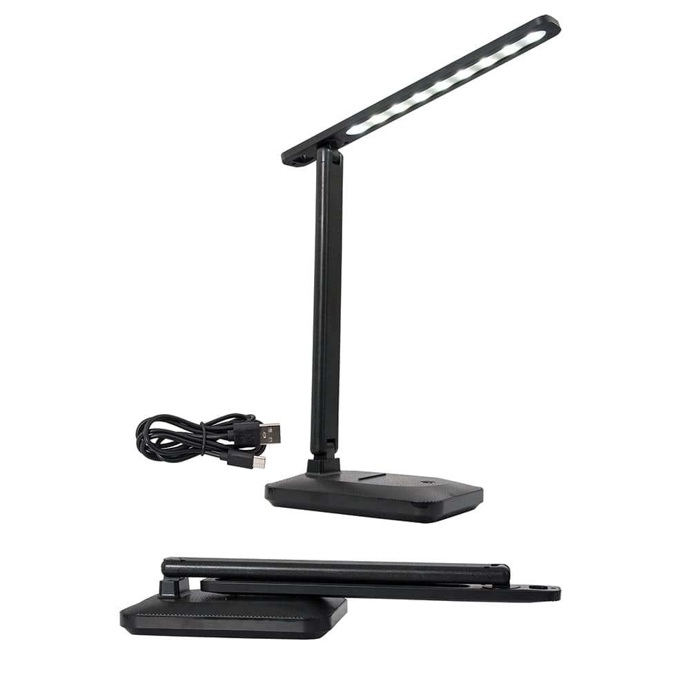 The Lighting Club table lamp Black Lenny Rechargeable Folding Desk Lamp | Black or White TL701 BLACK
