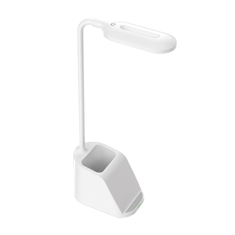 The Lighting Club Table Lamp White Julie Rechargeable LED Table Lamp with Wireless Phone Charger Black | White TL825 WHITE 6007226086447
