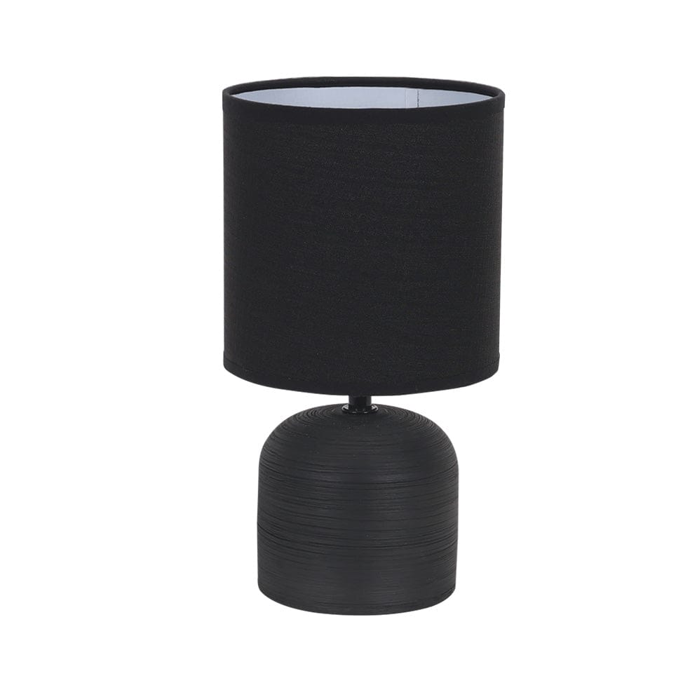 The Lighting Club Table Lamp Black Briana Ceramic Table Lamp Beige | White | Black TL833 BLACK 6007226086935
