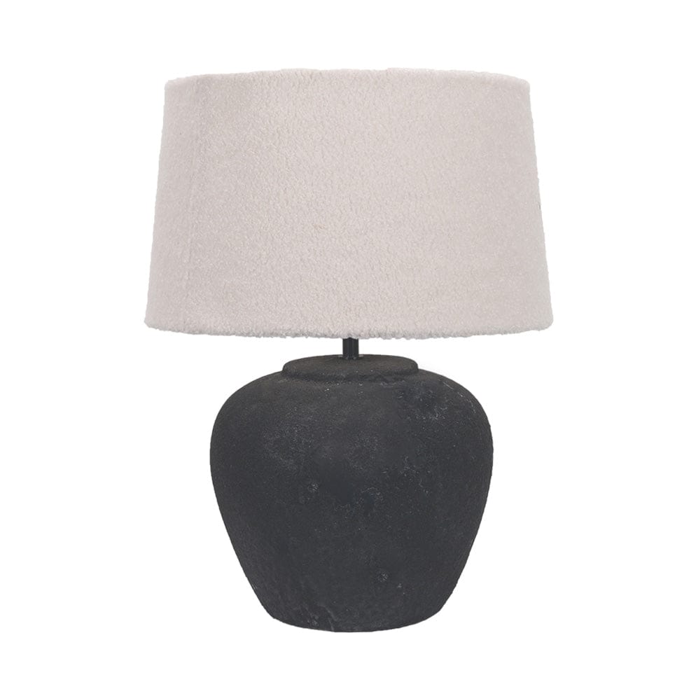 The Lighting Club Table Lamp Santi Ceramic Table Lamp Black TL836 BLACK 6007226086966