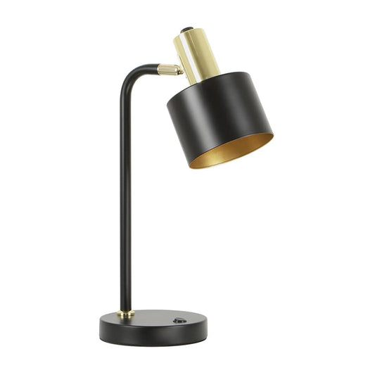 The Lighting Club Table Lamp Black Konan Metal Table Lamp Black | White TL846 BLACK 6007226088144