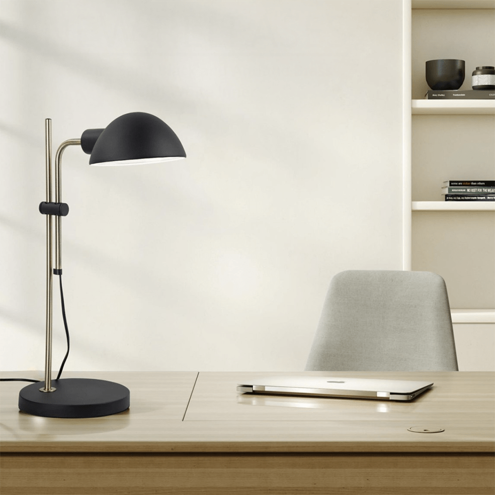 The Lighting Club Table Lamp Austin Adjustable Metal Table Lamp Black TL848 BLACK 6007226088236