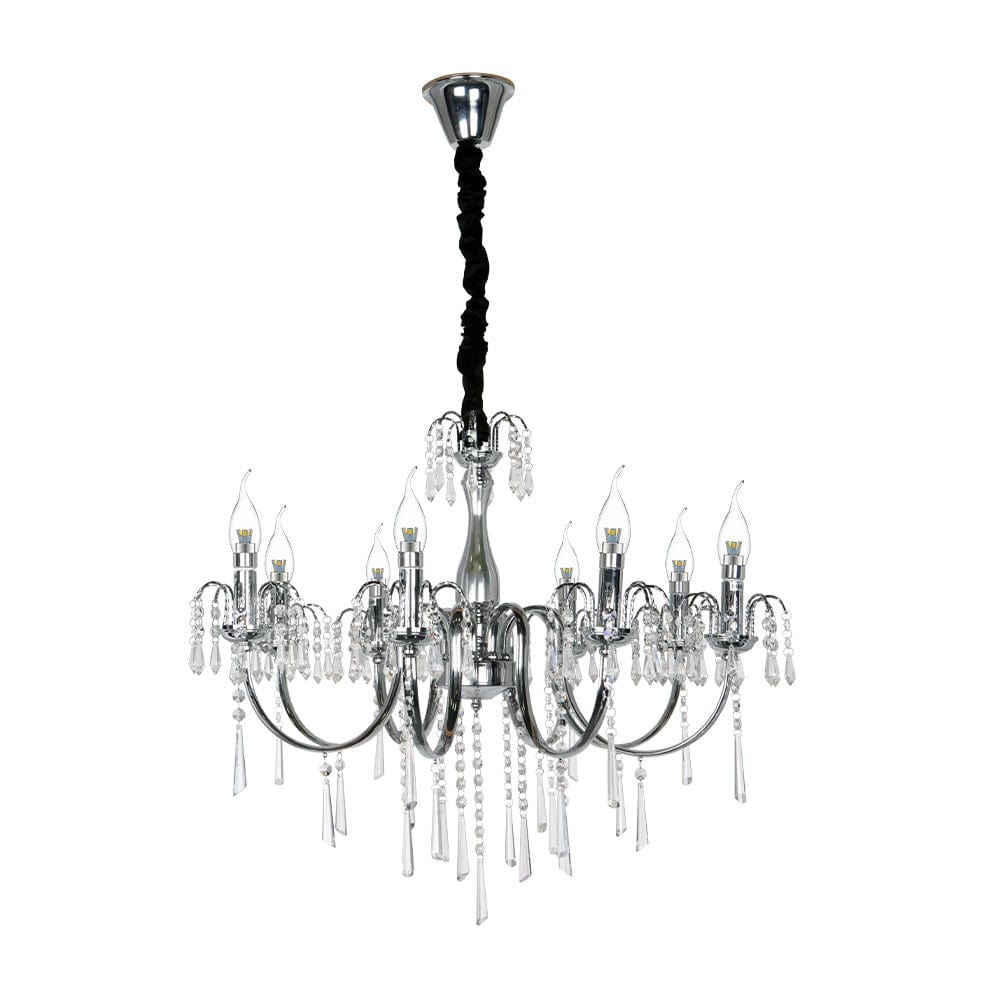 The Lighting Club Chandelier Romanov 8 Light Crystal Chandelier V-KLCH-8816/8