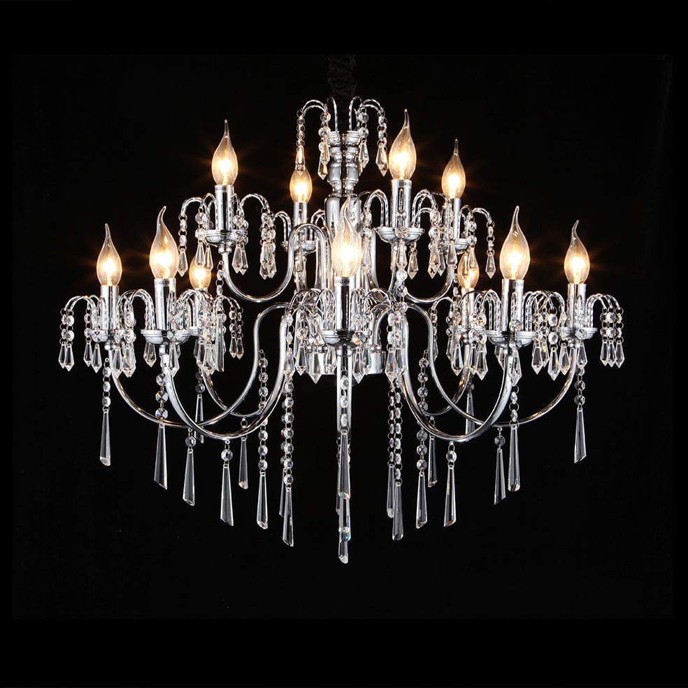 The Lighting Club Chandelier Romanov 12 Light Crystal Chandelier V-KLCH-8816/8+4