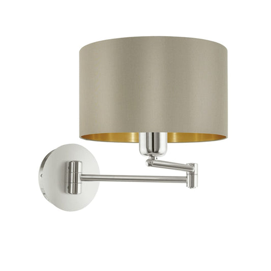 The Lighting Club Wall light Maserlo Metal Swing Arm Wall Light W301TG 9002759950552