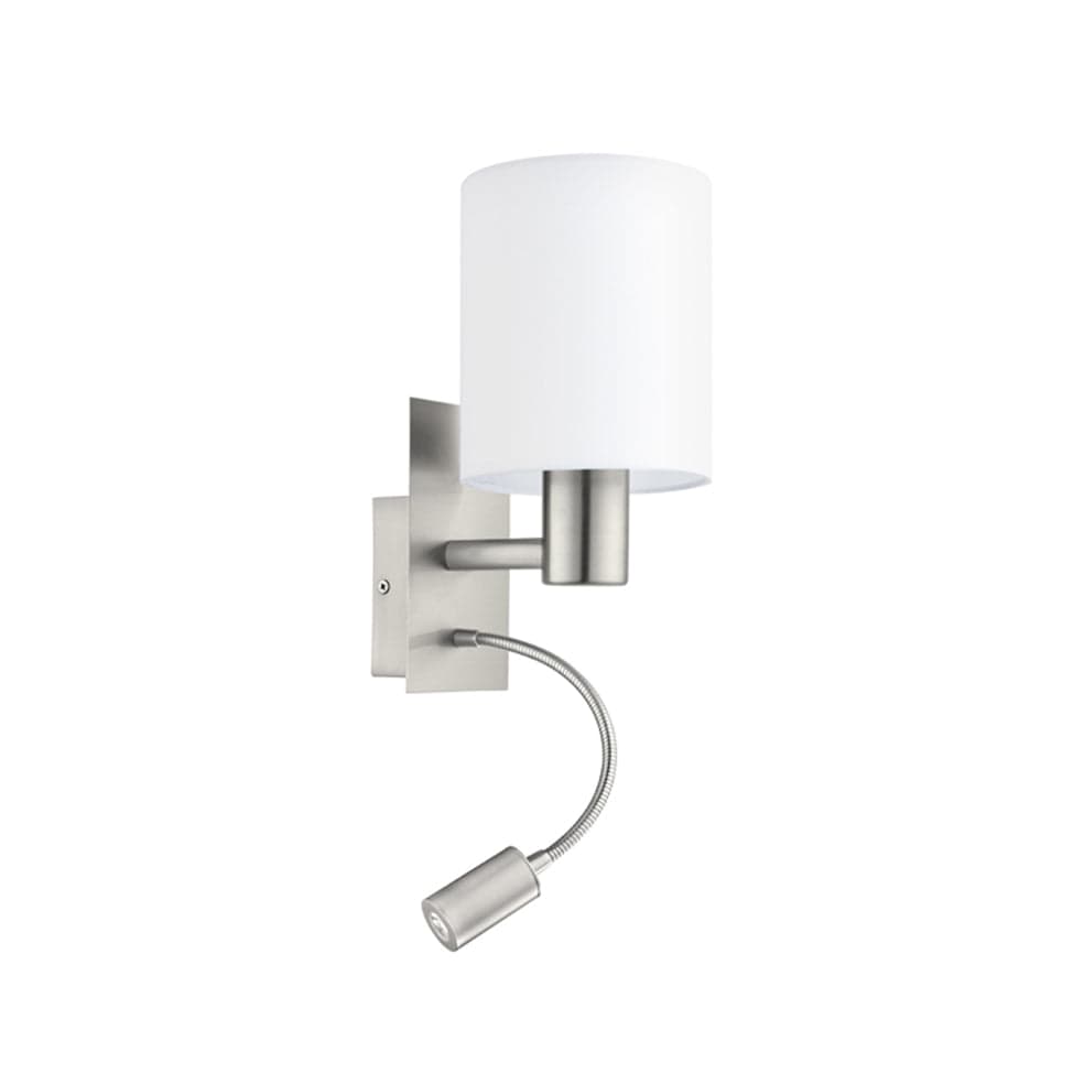 The Lighting Club Wall light White Pasteri Metal Reading Wall Light White | Taupe W353W 9002759964771