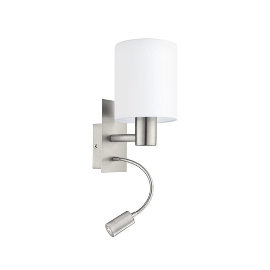 The Lighting Club Wall light White Pasteri Metal Reading Wall Light White | Taupe W353W 9002759964771