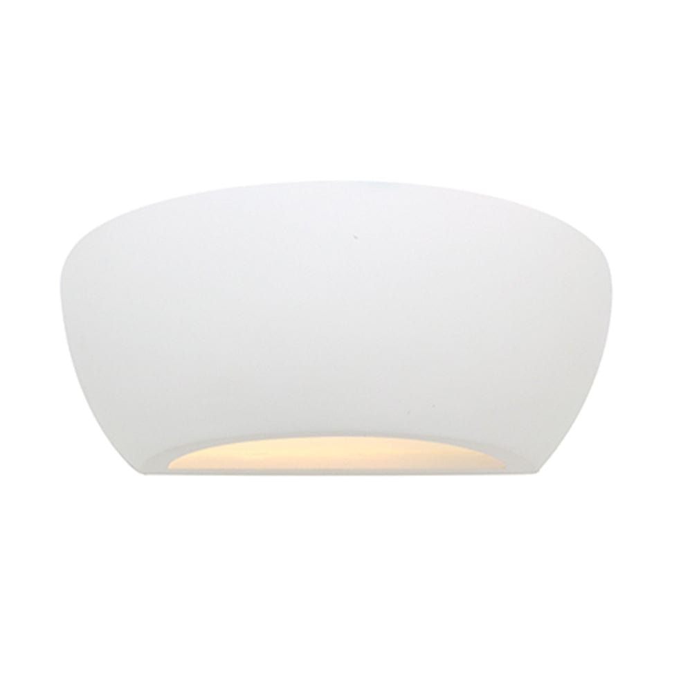 The Lighting Club Wall Light Gypsum and Glass Wall Light White W399 6007328345398