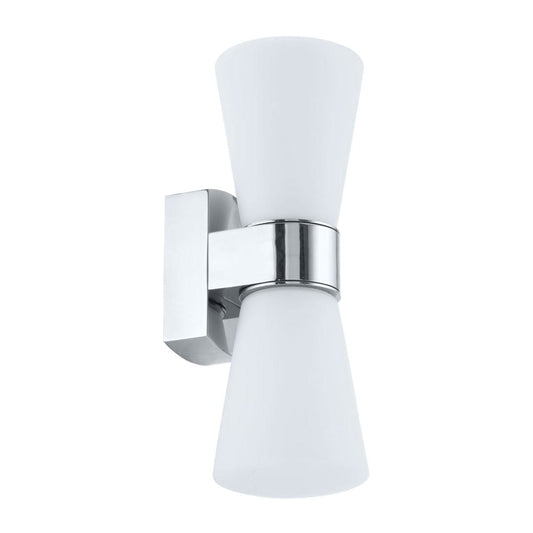 The Lighting Club Wall Light Cailin LED Wall Light – Chrome and White W429LED